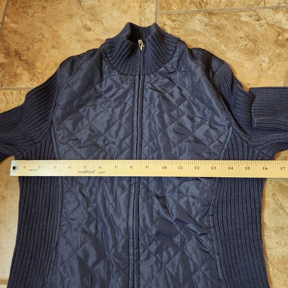 Croft & Barrow full zip sweater womens small - Picture 3 of 7